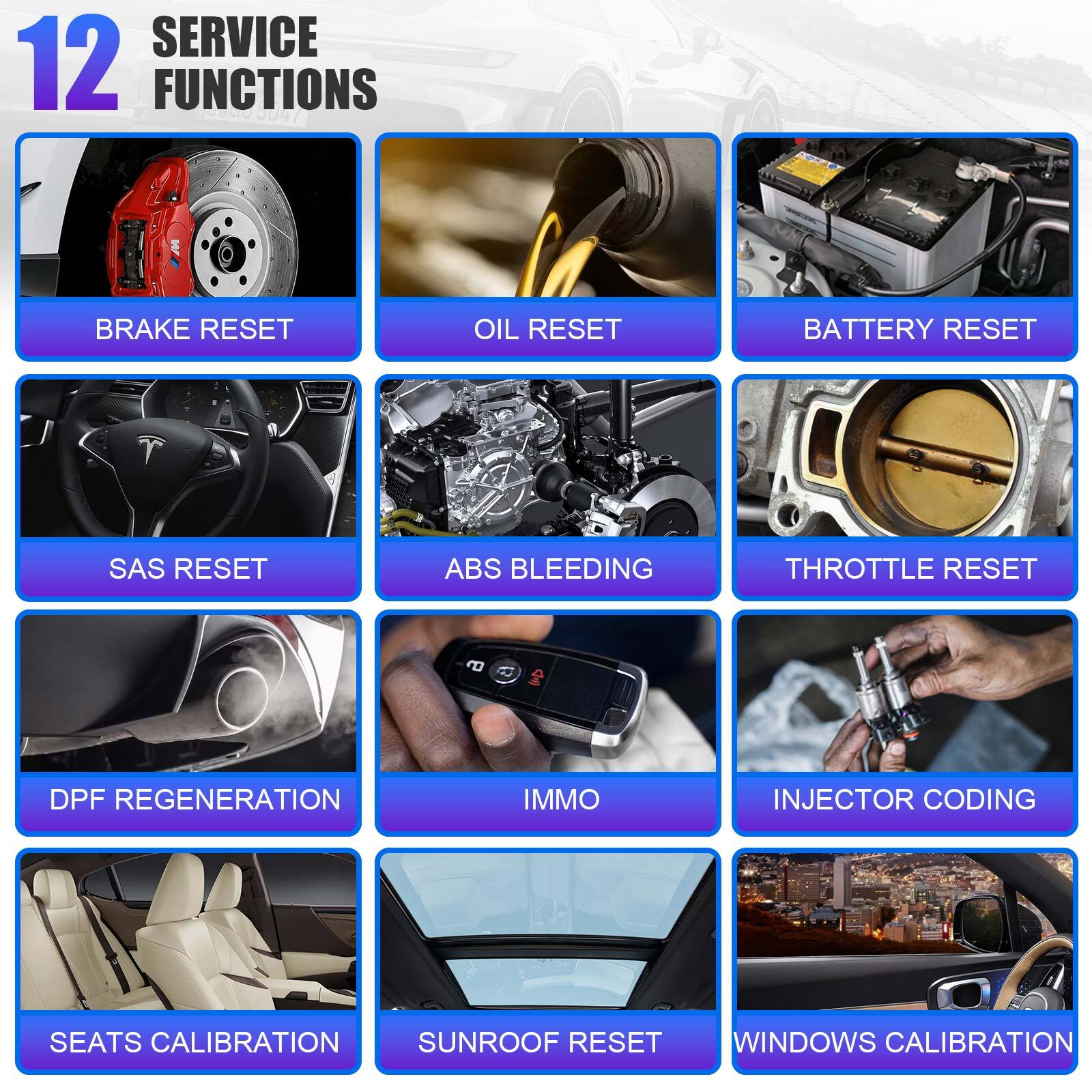 LAUNCH Creader TPMS 5011 V2 Activation Diagnostic Tool Tire Pressure Sensor Read