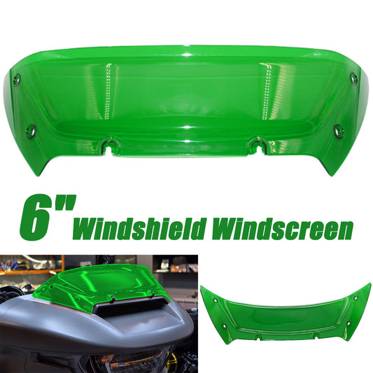 6-inch windshield, green windshield for Harley 2023/2024 Road Glide CVO/SE FLTRXSE- n