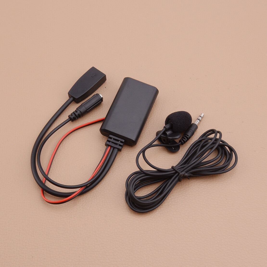 Bluetooth for Audio CD AUX Cable Adapter with Microphone Fit for E46 2002-2006 v
