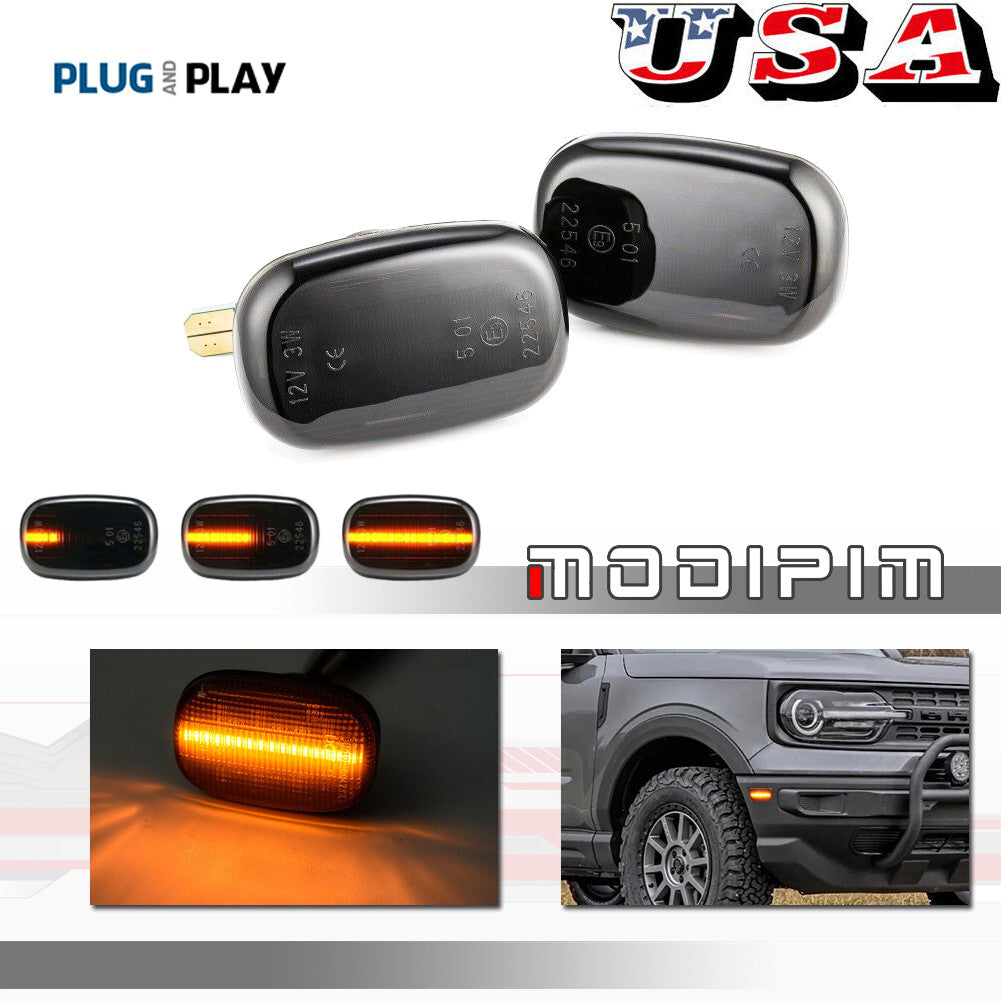 LED Dynamic Side Marker Turn Signal Light for Celica T20 23 for Corolla RAV4- v