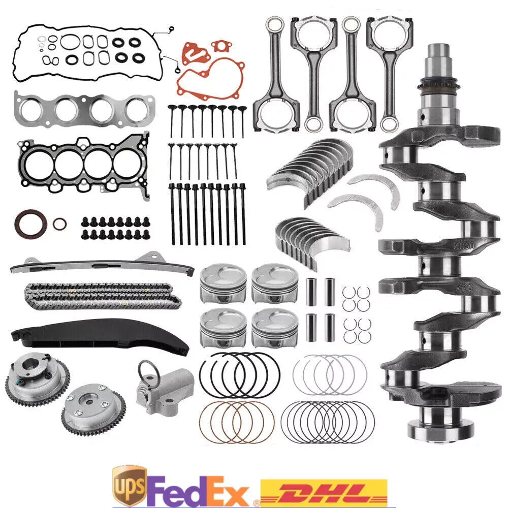 for Hyundai for Elantra (UD) (2013¨C15) Engine Rebuild Overhaul Kit Crankshaft Timing