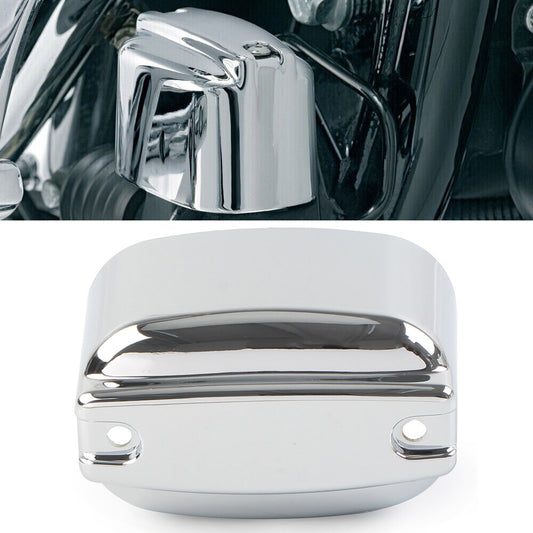 for Harley Touring Electra Glide 1999-07 Rear Brake Master Cylinder Cover Chrome