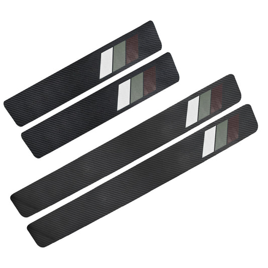 4x for Toyota Tacoma Cab Grey Color Door Sill Plate Protector Anti Scratch Cover