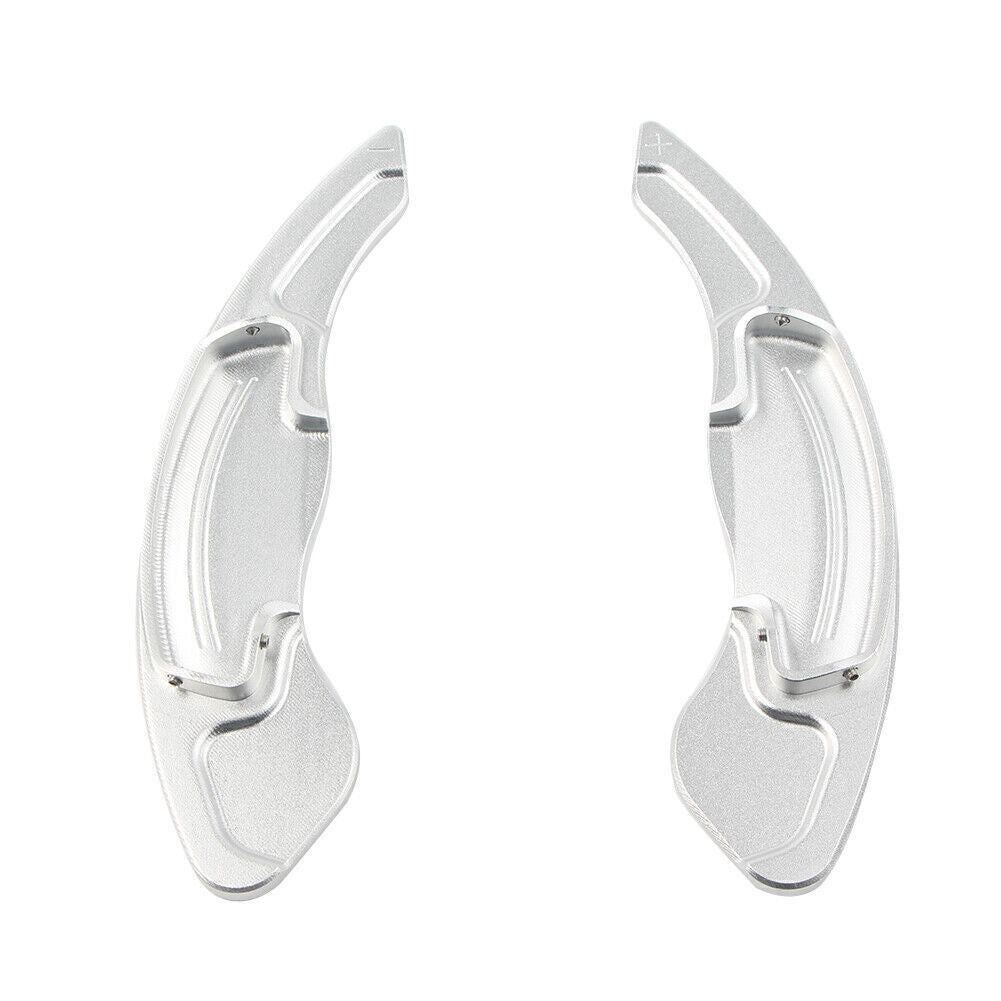 2xSteering Wheel Padel Shift Extension Shifter for Honda Accord for Acura CDX Silver