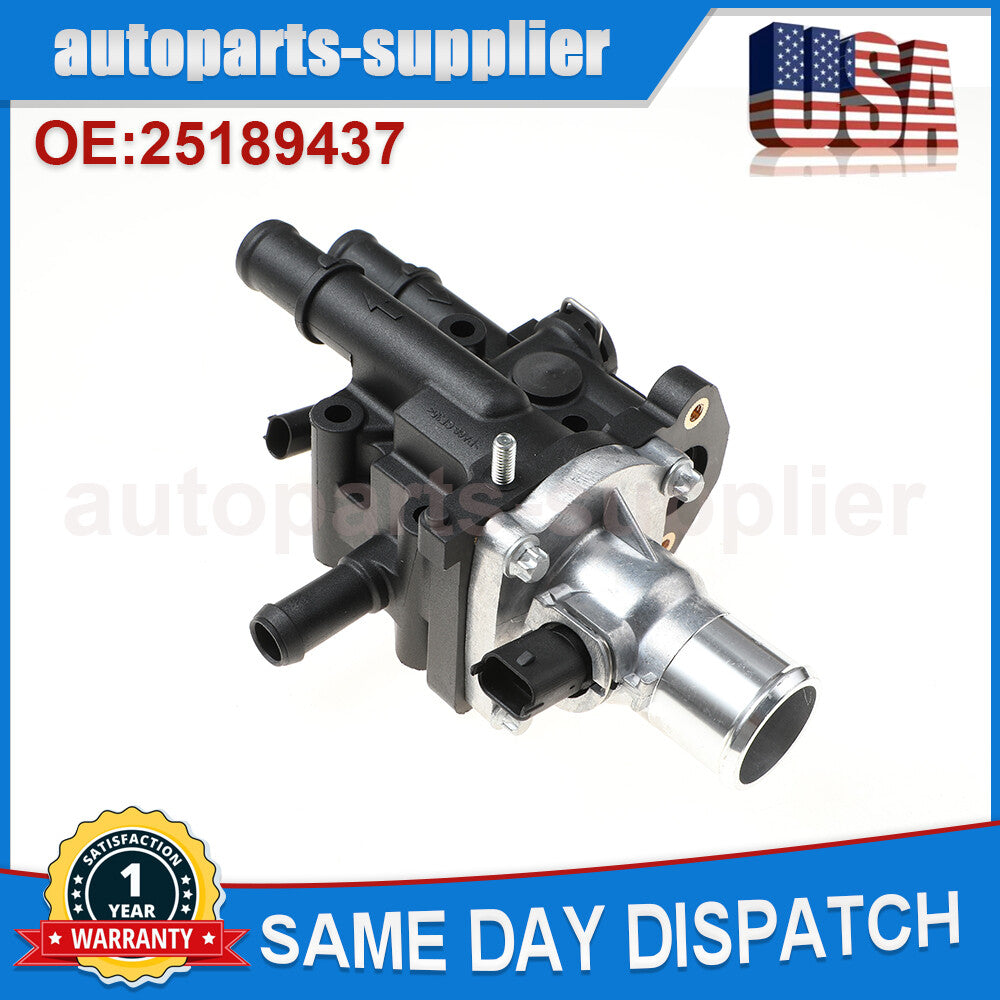 25189437 Coolant thermostat and housing for 2011-2017 for Chevrolet for Cruze Sonic Trax 1.4L 1.8L