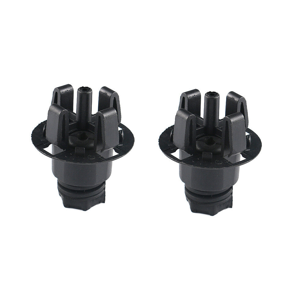 51767183752 2pc Auto Hood Adjuster Rubber Buffer Block Black Repair Part for BMW Q