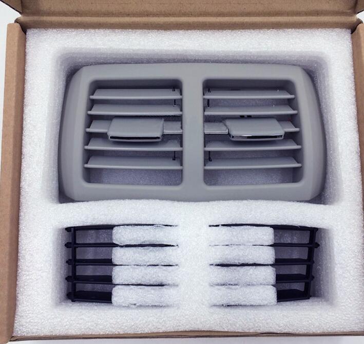 Rear grey Center Console Air Outlet Vent Grille Grill Cover for Mercedes W251 v