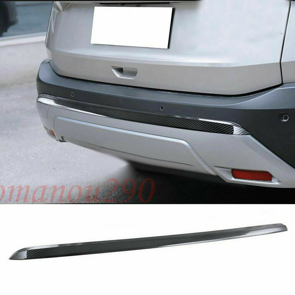 2021-2024 for Nissan Rogue Carbon Color ABS Front&Rear Bumper Molding Cover Trim