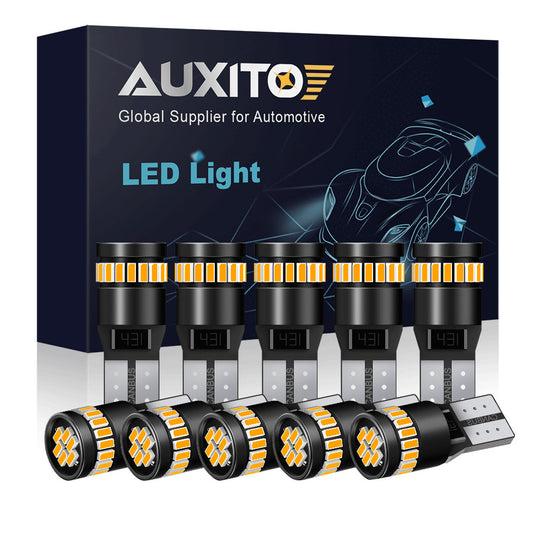10 generation glue T10 W16W 158 2825 24SMD CANBUS Yefu red LED Dubai sound station - v