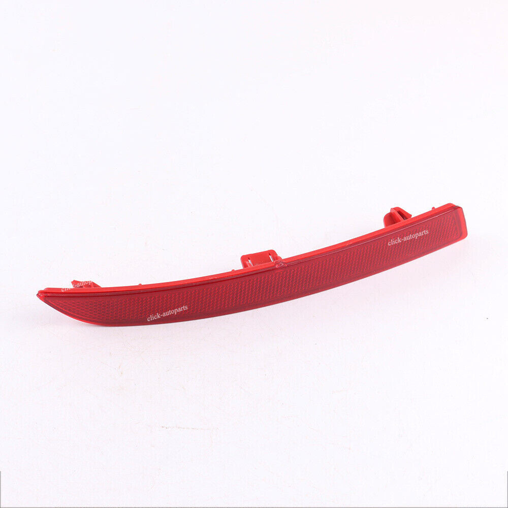 Rear For 2014-2017 for BMW 5 Series F10 F18 LCI Bumper Red Reflector Trim Left Side