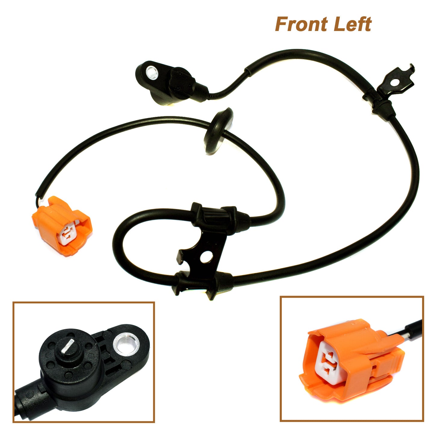 New front left ABS wheel speed sensor suitable for 1999-2004 for Honda Odyssey 57455S0XA01- n