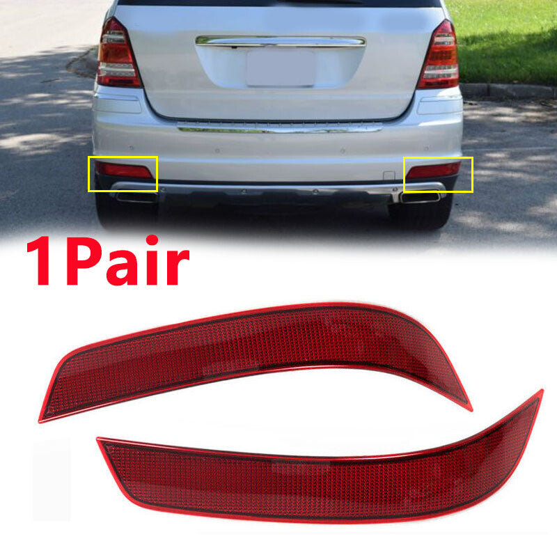 for Mercedes-Benz GL-Series GL350 GL450 10-12 1Pair Rear bumper reflector light Q