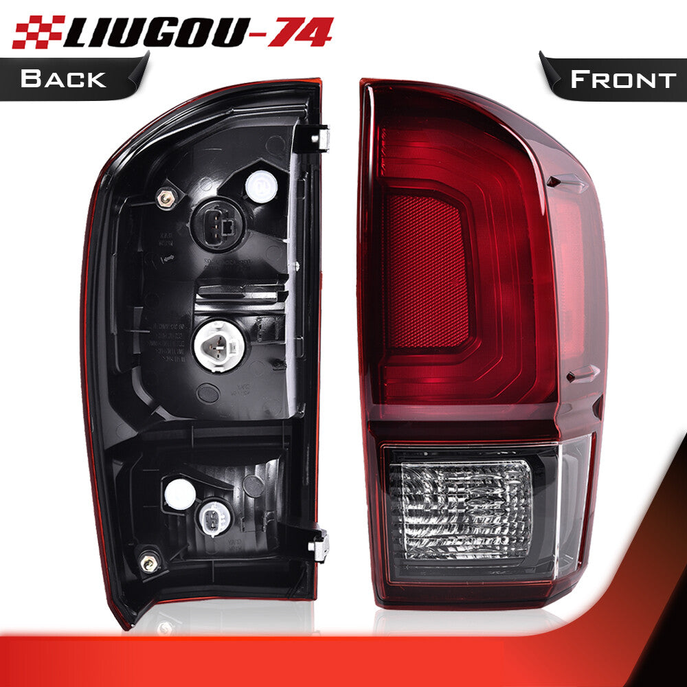 Red Tail Light Brake Light Right Side Fits 2016 - 2022 for Tacoma TRD Style - v