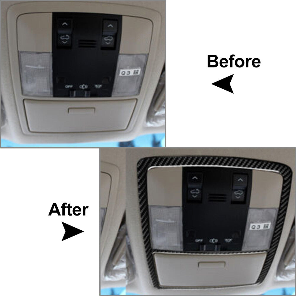 Overhead Light Cover Trim Fit for Toyota for Land Cruiser Prado 2010-2018