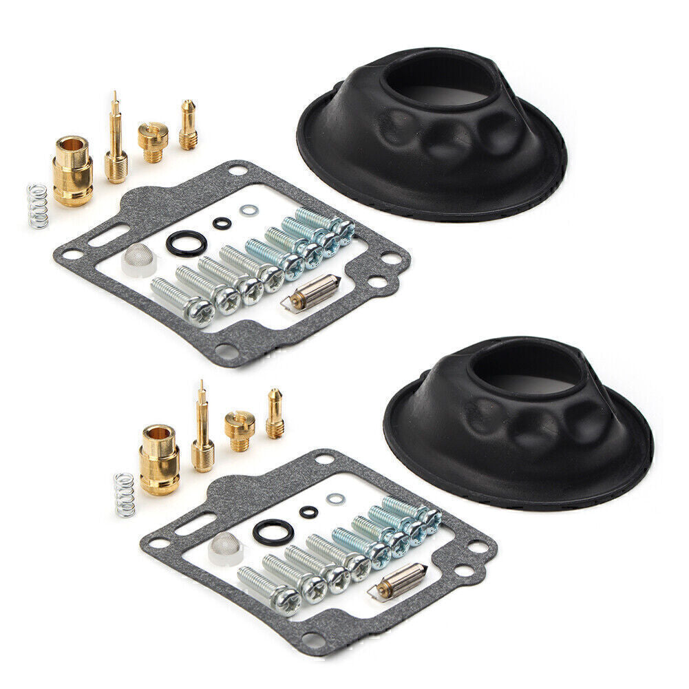 for Yamaha XV750 Virago 750 1988-97 Carburetor Carb Repair Plunger Diaphragm Kit Q
