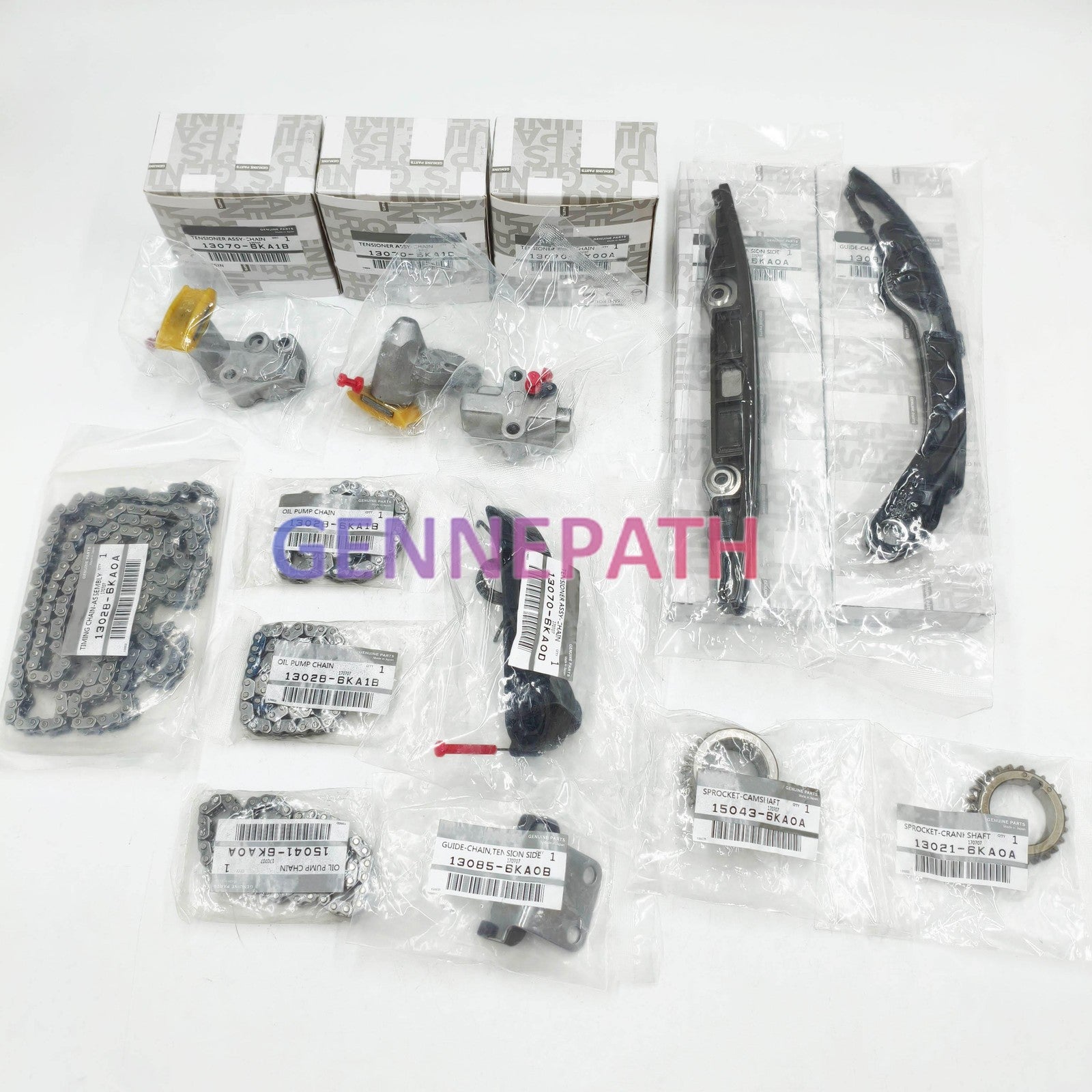 New timer chain kit for Nissan Pathfinder for Infiniti QX60 3.5L V6 VQ35DD (2017-24) Q