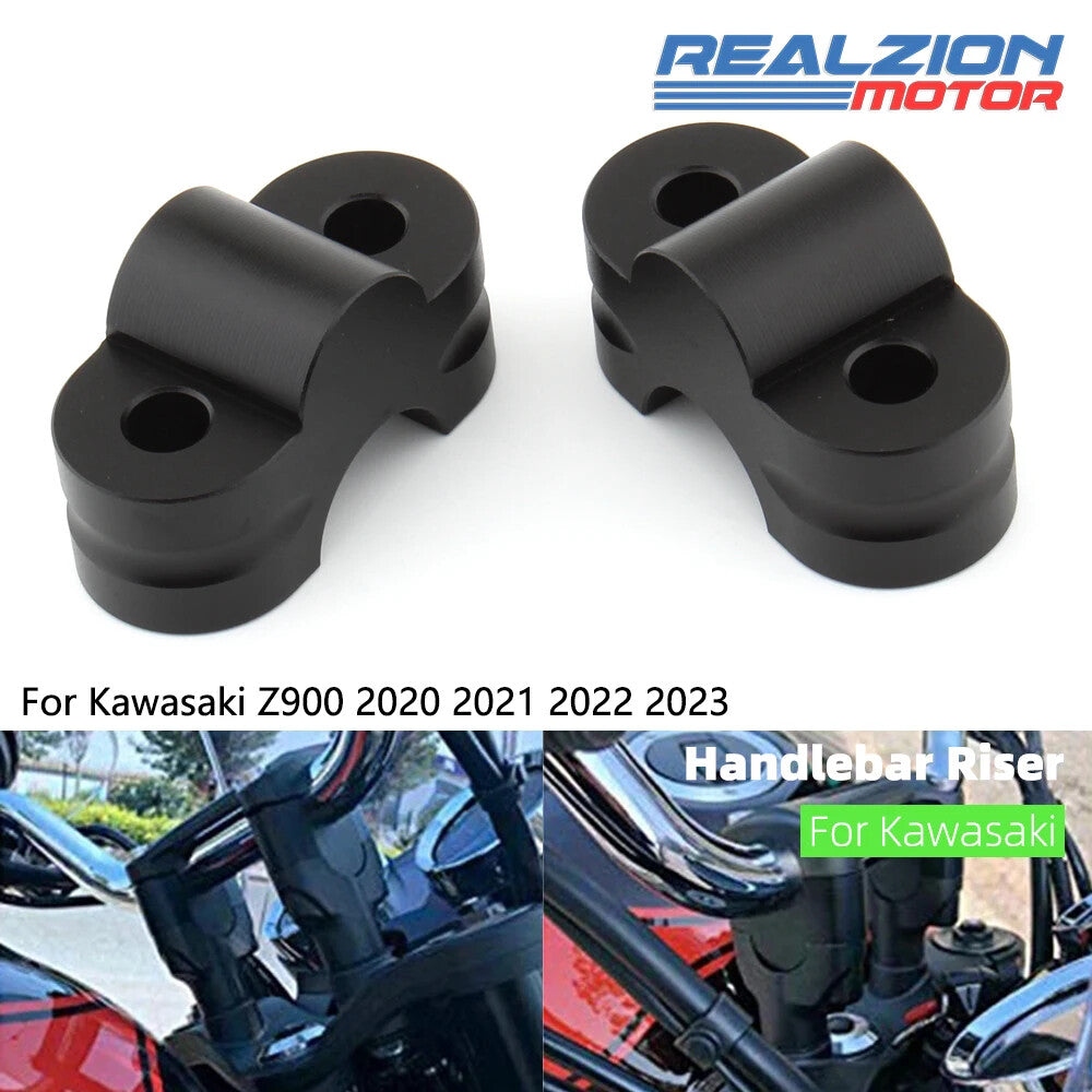 Clamp Raised Extend Handlebar Mount Riser for KAWASAKI Z 900 2020-2023 7/8 22mm