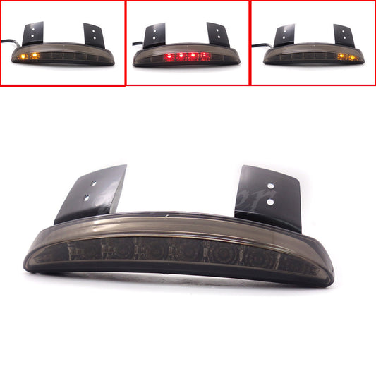 Smoke Chopped Fender Edge LED Tail Light Turn Signals for Harley Sportster XL883 Q