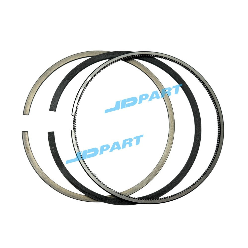 4-piece piston ring kit 129907-22050 for 4TNE98 and 4TNV98 engine parts.