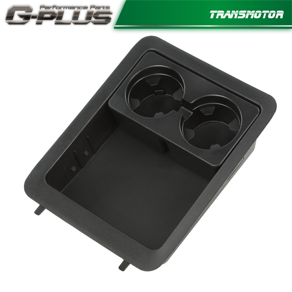 Center Console Tray Cup Holder Frame Fits 07-14 for Suburban Silverado for GMC - v