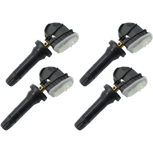 4PCS Tire Pressure Monitoring Sensors Black for Kia EV6 /Sonet /Sportage 2021-up Q