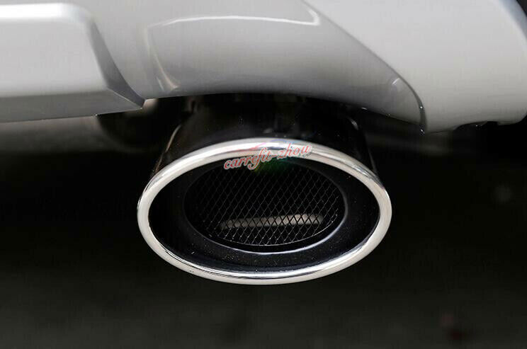 for HONDA CR-V 2020 2021 EX LX Stainless Rear Exhaust Muffler End Pipe 2Pcs
