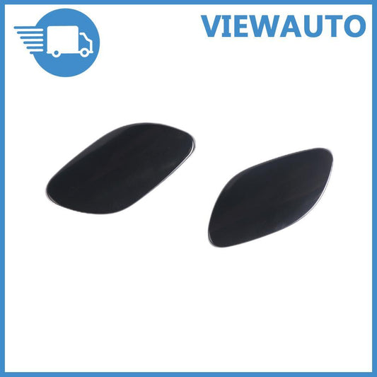 2Pcs Front Bumper Headlight Washer Cover Cap Left+Right For 2007-2013 for Volvo S80 Q