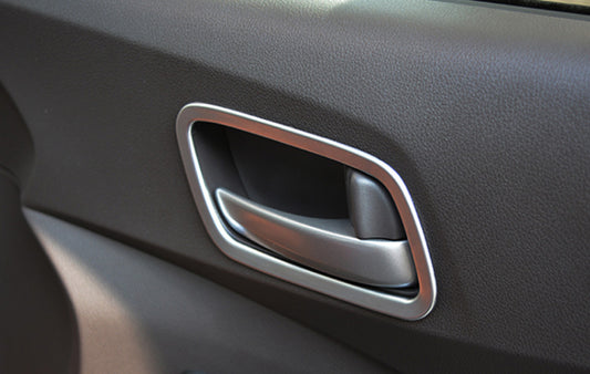 4PCS CAR ABS Chrome Inner Door Bowl Cover Trim for Honda CRV/CR-V 2012-2016