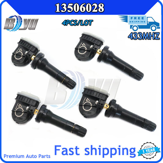 TPMS Tire Pressure Sensors (4-piece set) for Opel Mokka, Astra for Corsa , Zafira, Insignia, Adam- v