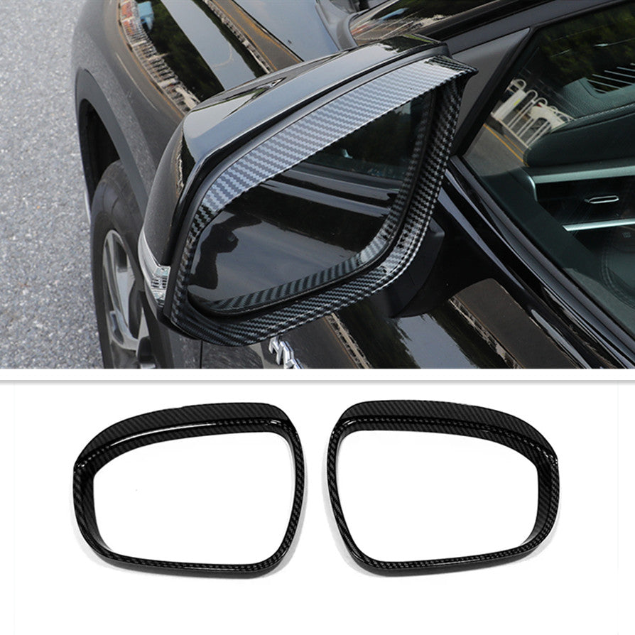 Outlander Carbon Fiber Mirror Rain Eyebrow Trim Fit For 2022 2023 v