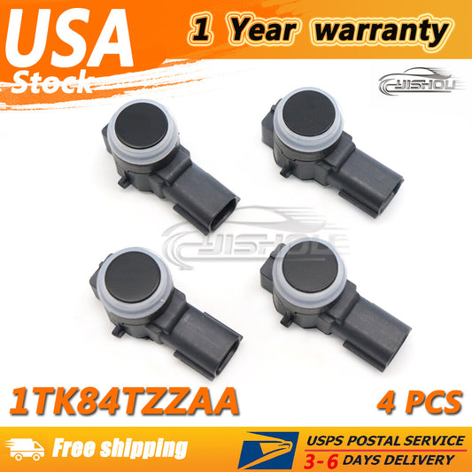 4X Front/Rear Parking Assist Sensor 1TK84TZZAA For 2014-2020 for Chrysler for Jeep for Dodge Q