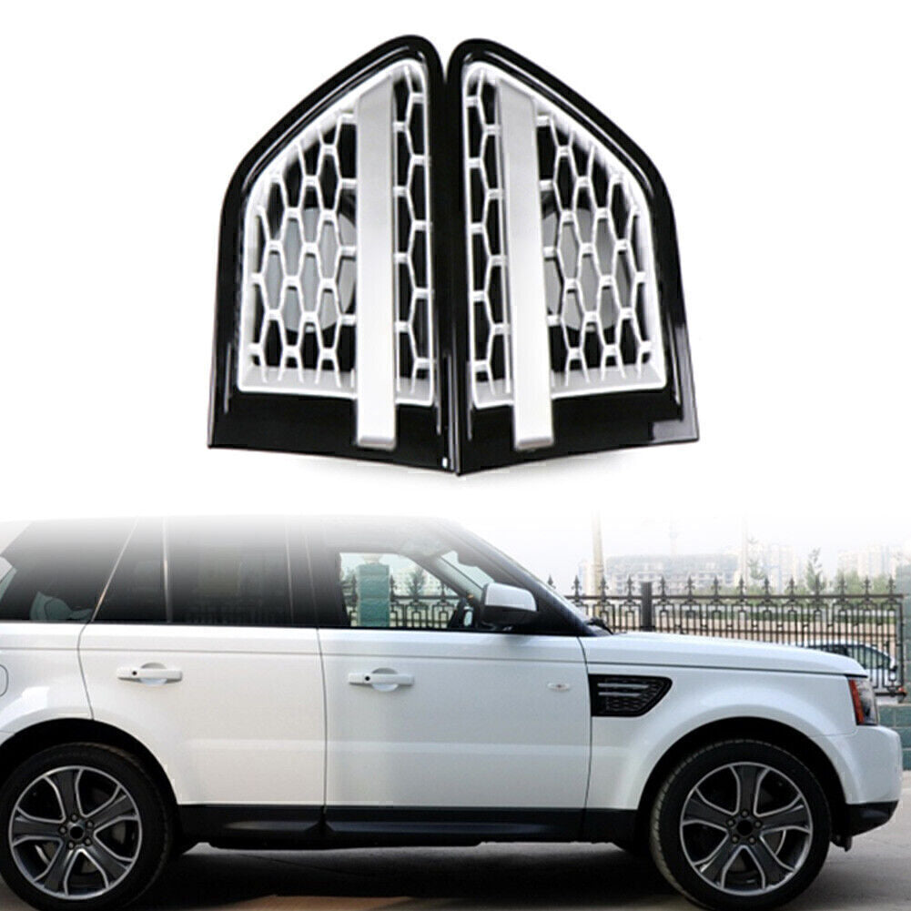 Car Vent Grille Fit for Land Rover for Range Rover Sport 2010-2013 11 Black Gray
