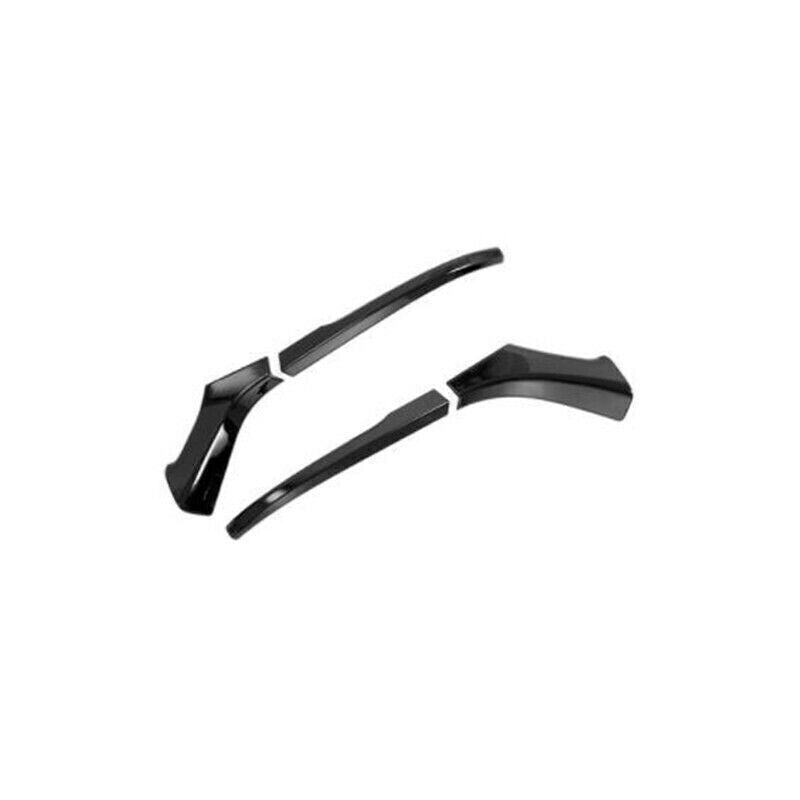 for Toyota for Sienna 2021-22 Glossy Black Rearview Side Mirror Strip Cover Trim 4P