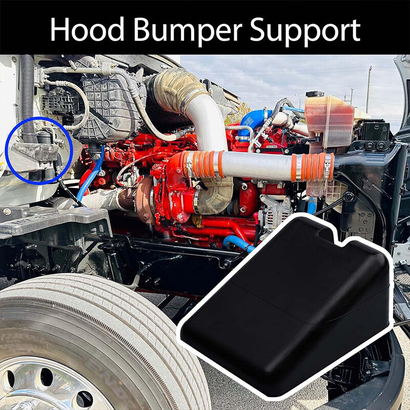 2 x Hood Bumper Support for Peterbilt 567 579 for Kenworth T680 T880 L85-6081 M75681