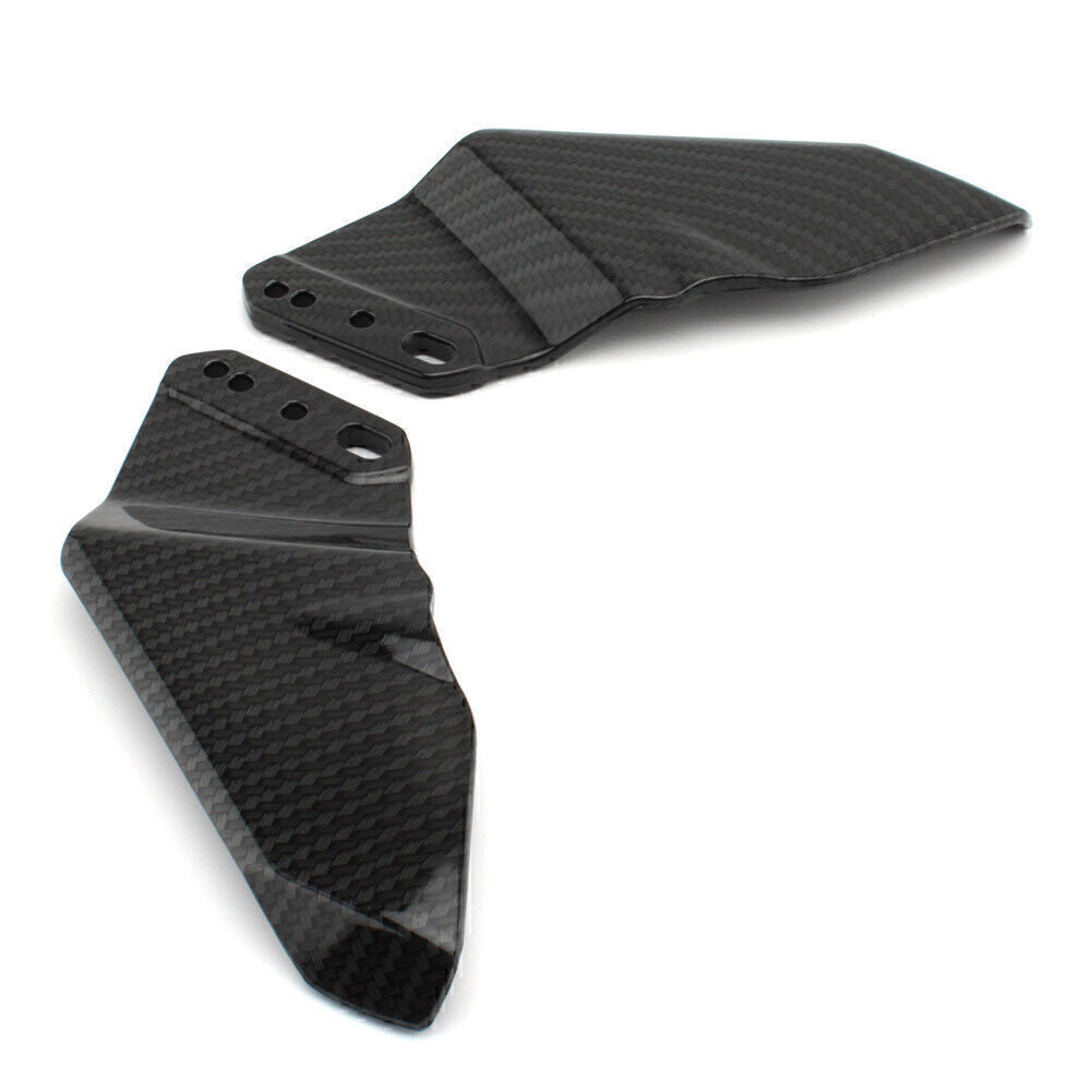 for Honda / for Kawasaki / for Suzuki / for BMW Universal Pair Carbon Fiber Wing Kit Spoiler