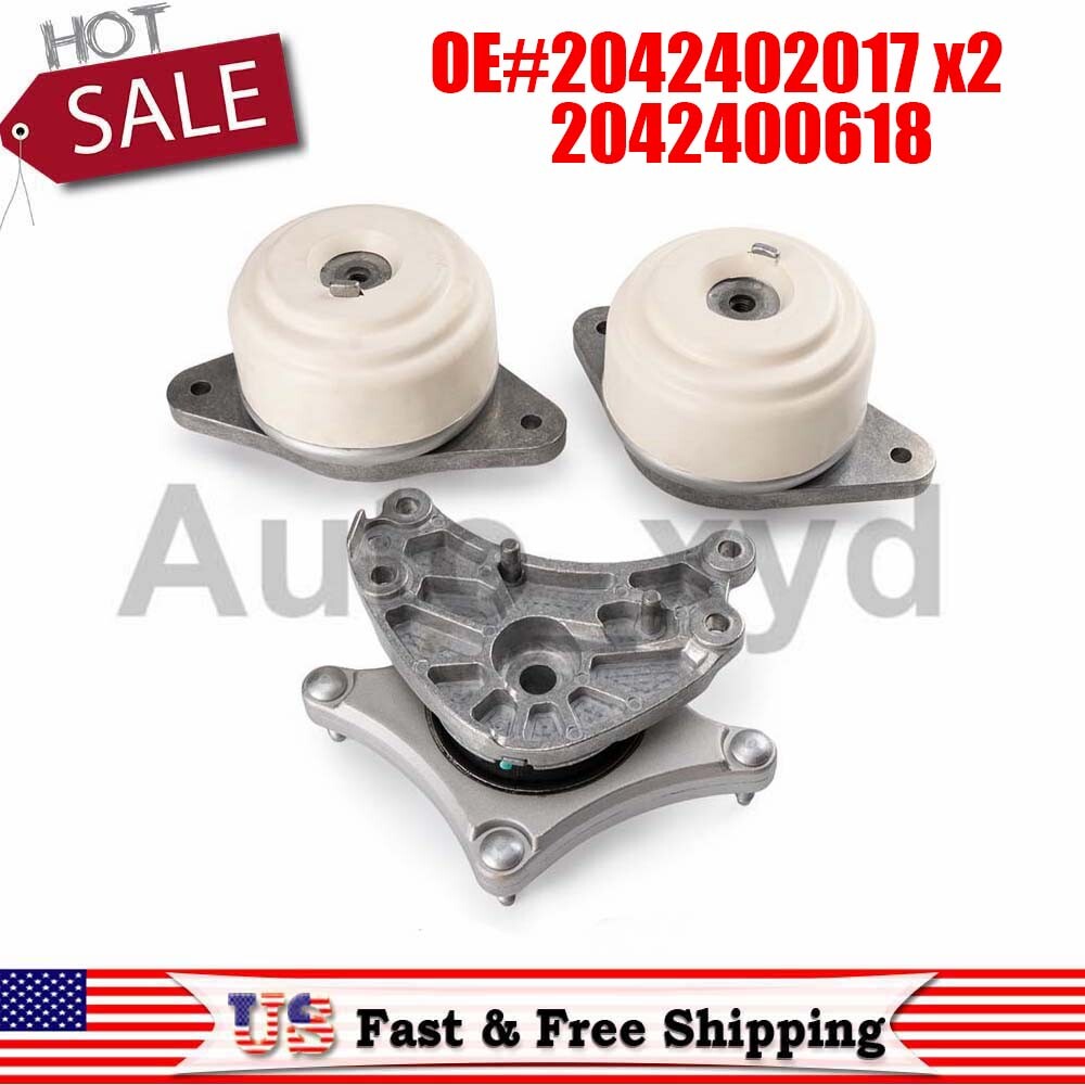 Hydraulic Engine Motor Transmission Mount Mounts for Mercedes-Benz C250 C300