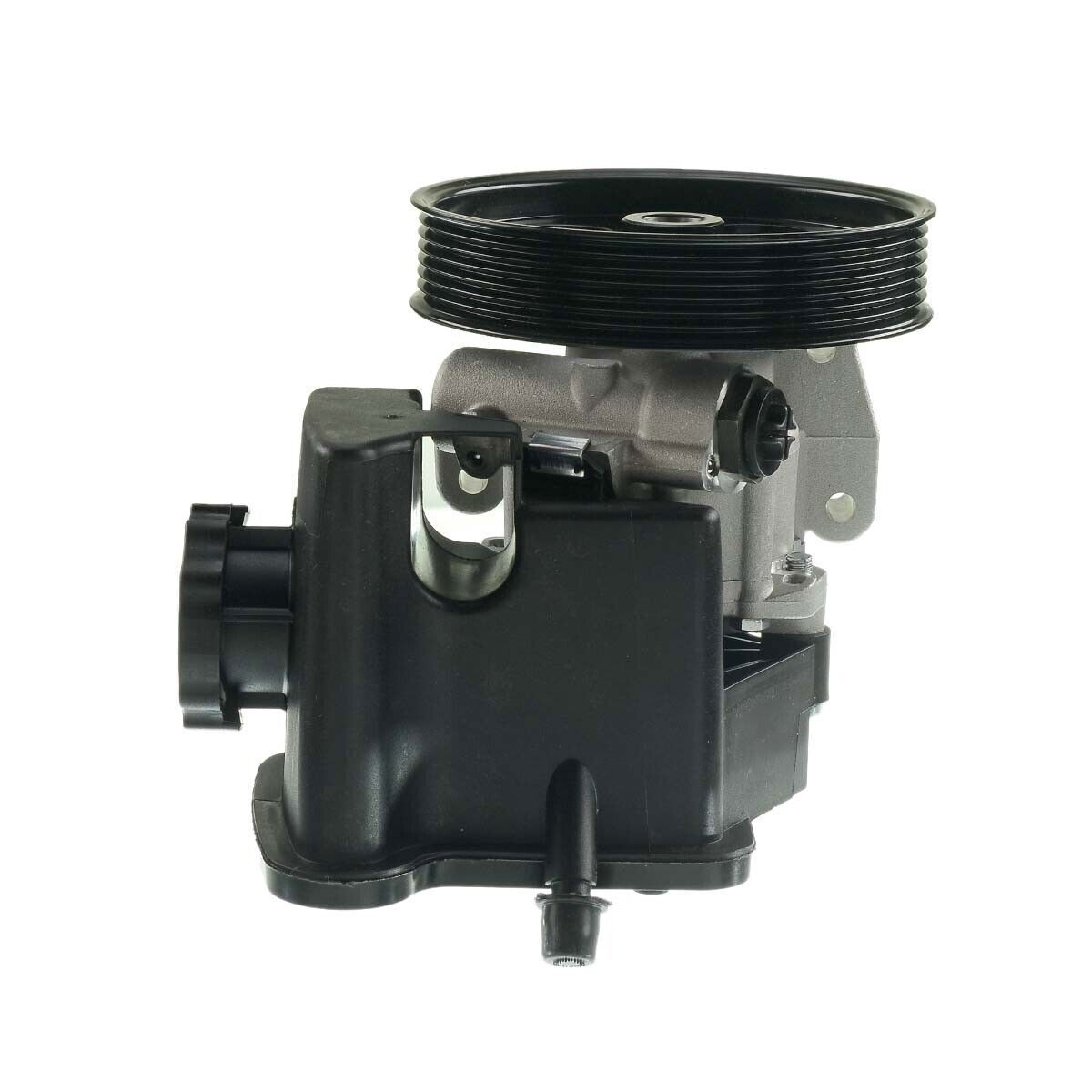 Power Steering Pump w/ Pulley & Reservoir for Mercedes-Benz C230 C320 CL203 W203 Q