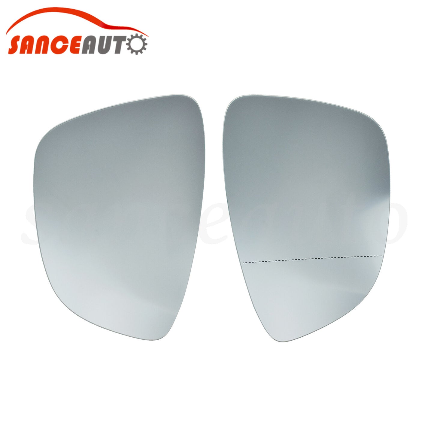 Mirror-finish heated belt support LH right-hand grip suitable for Eos CC Beetle Scirocco for Passat VII B7- n