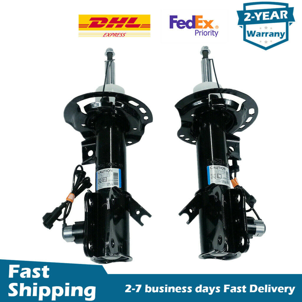 2X Fit for Lincoln MKZ Front Left Right Gas Suspension Shock Absorbers 2013-2020