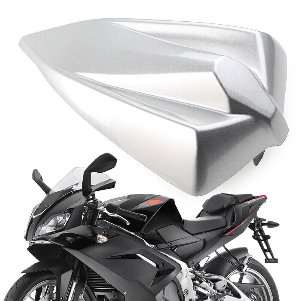 For GPR125/150 Motorcycle Rear for Seat Pillion Passenger Cowl Cover Silver