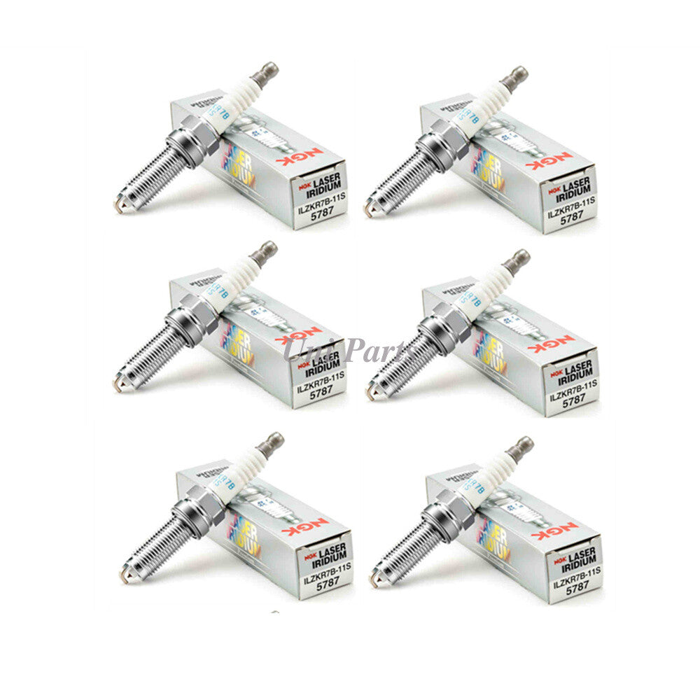 12290-R41-L01 for Honda TL Odyssey Pilot ILZKR7B-11S 6 pcs Spark Plug
