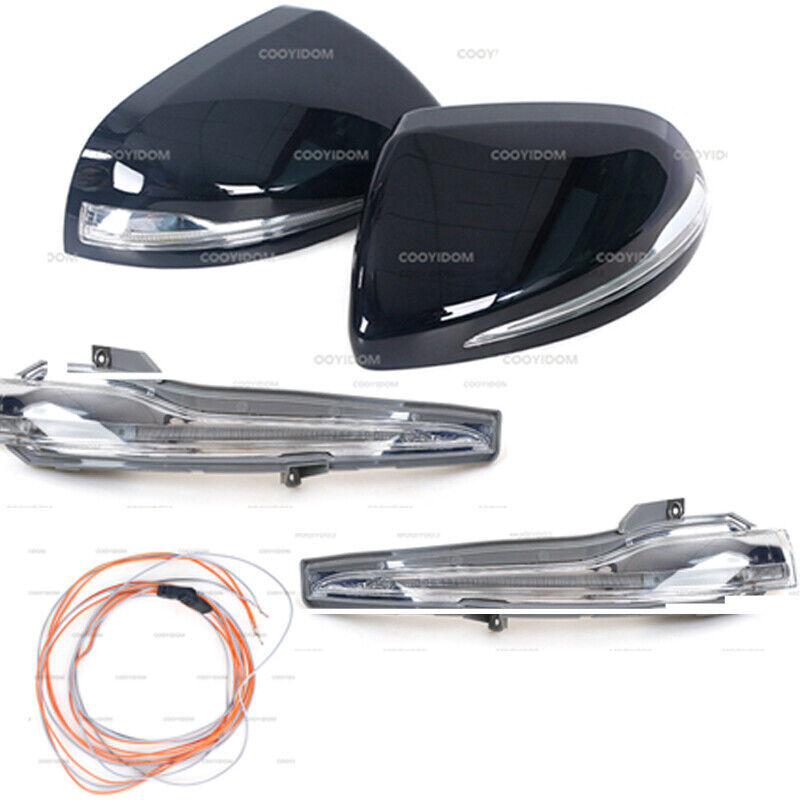for Mercedes-Benz Vito W447 2016-2020 Rear Mirror Cover Turn SignalLight Set