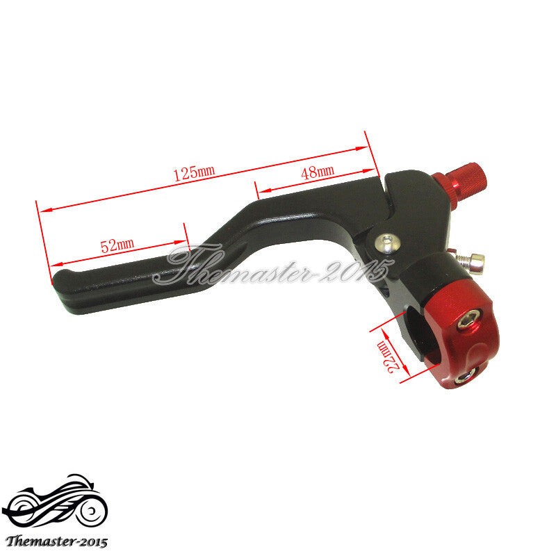7/8 Easy Pull Stunt Cable Clutch Lever For Dirt Bike Street Motorcycle Q