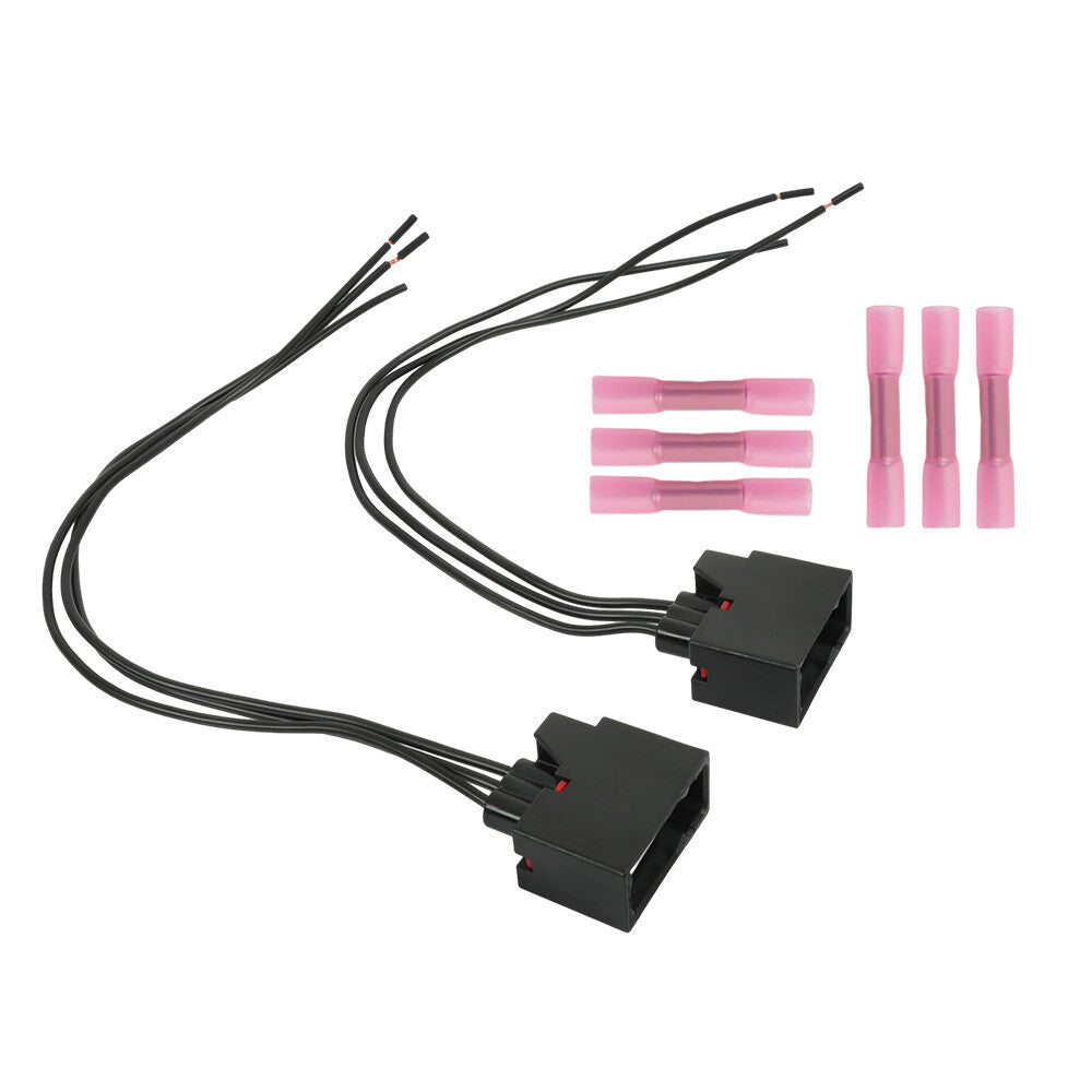 Front turn signal light connector plug harness 2X for 2007-2018 for Jeep for Wrangler JK- n