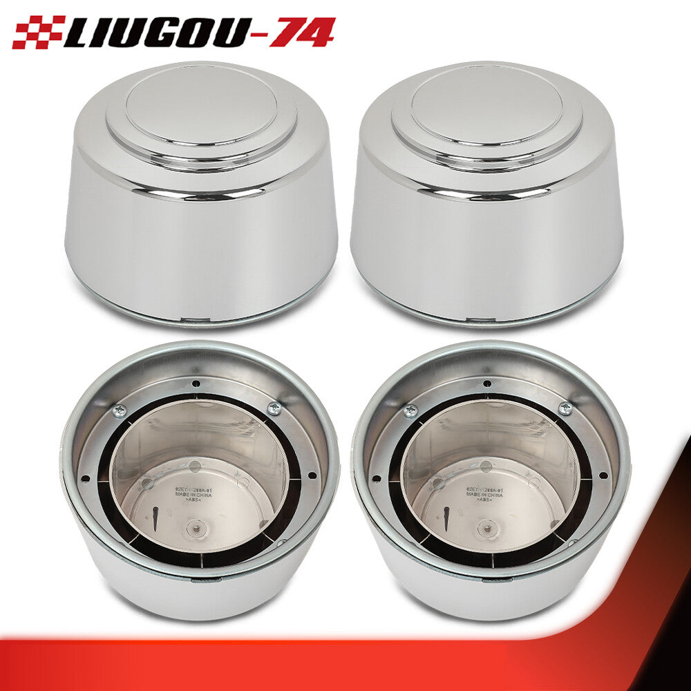 New center hubcap and nut cover  for ford  Van 8 Lug 16-inch chrome alloy wheels Q