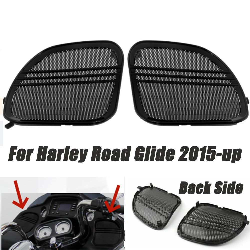 Front rectifier speaker grille trim for Harley Road Glide 2015 - 2023 n