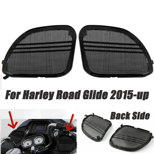 Front rectifier speaker grille trim for Harley Road Glide 2015 - 2023 n