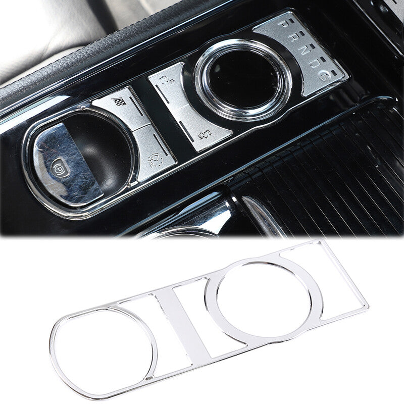 Protective cover for the gear shift button frame on the center console of for Jaguar XJ S.steel (2010-19) n