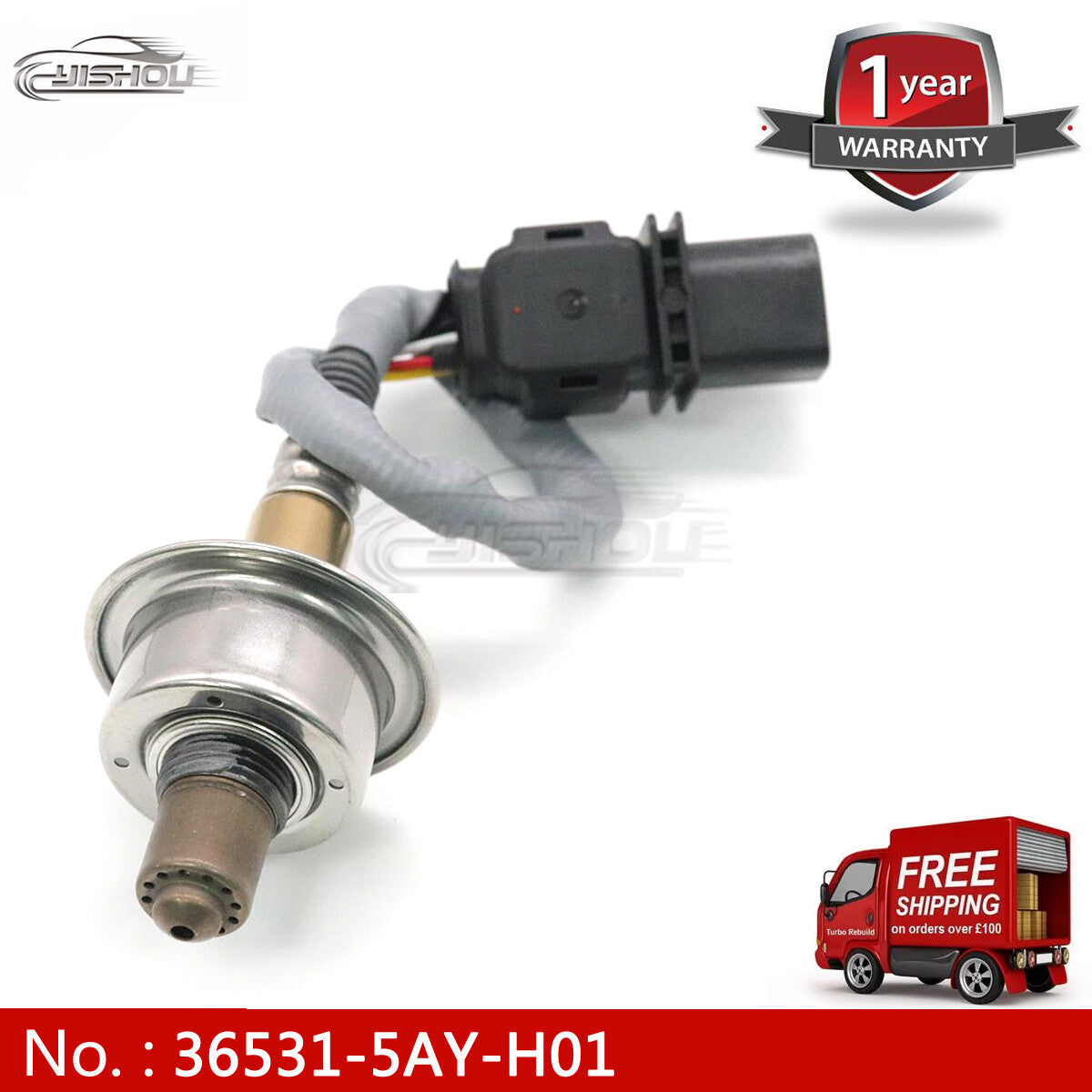 The new 36531-5AY-H01 Lambda O2 oxygen sensor is compatible with for Honda for Civic X 17.