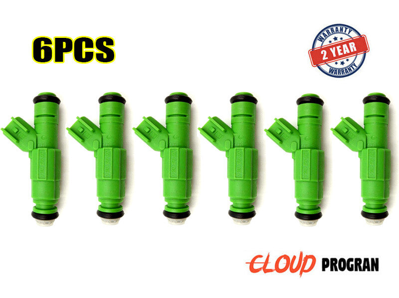 0280156007 Flow Matched Fuel Injector Set for Dodge for Chrysler 3.3 Set of 6